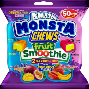 Amazon Monsta Chews 2 In 1 - Fruit Smoothie